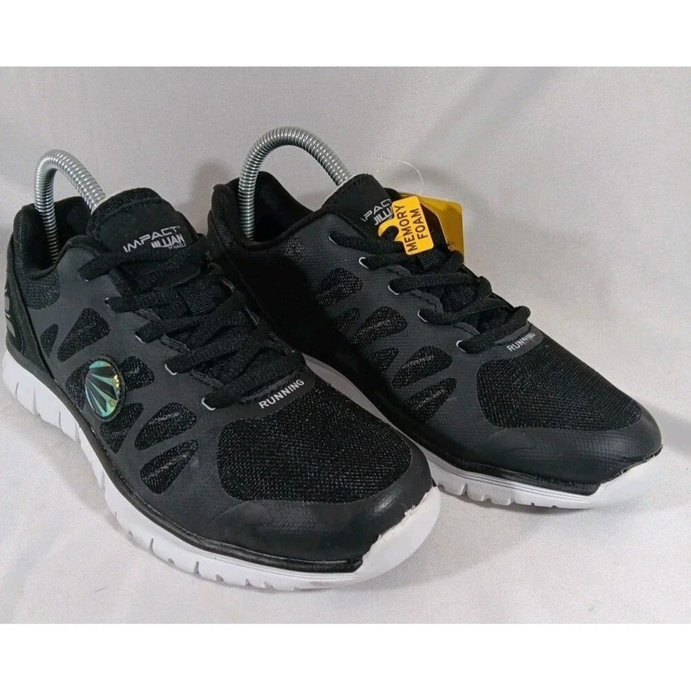 Impact by Jillian Michaels Women's 7 Stride Black Running Shoe Sneaker 79926